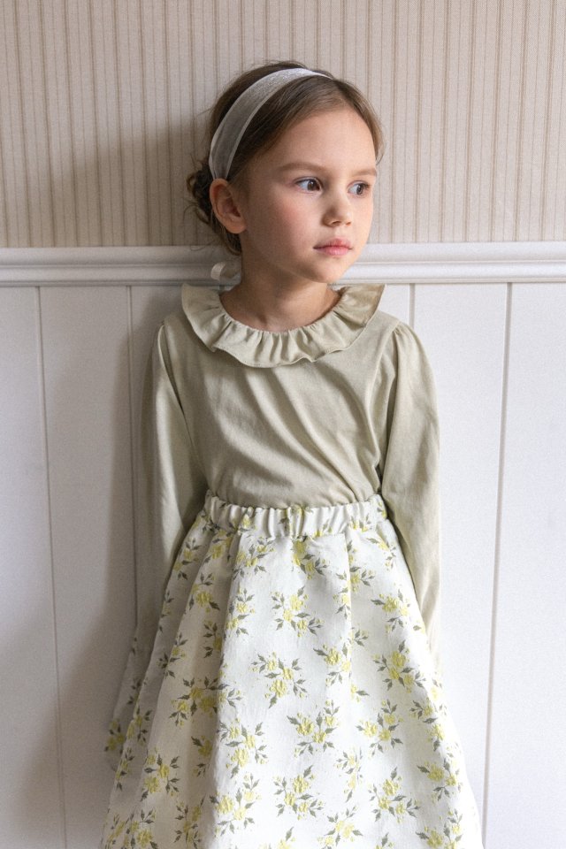 Perrobebe - Korean Children Fashion - #Kfashion4kids - Lucy Frill Tee - 10
