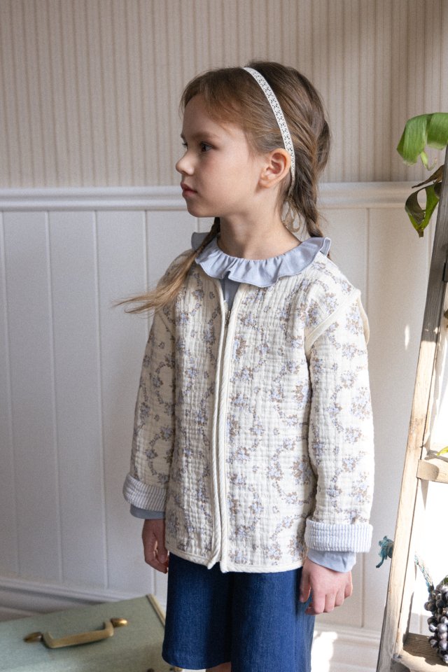 Perrobebe - Korean Children Fashion - #childofig - Rose Zip-up Jacket - 7