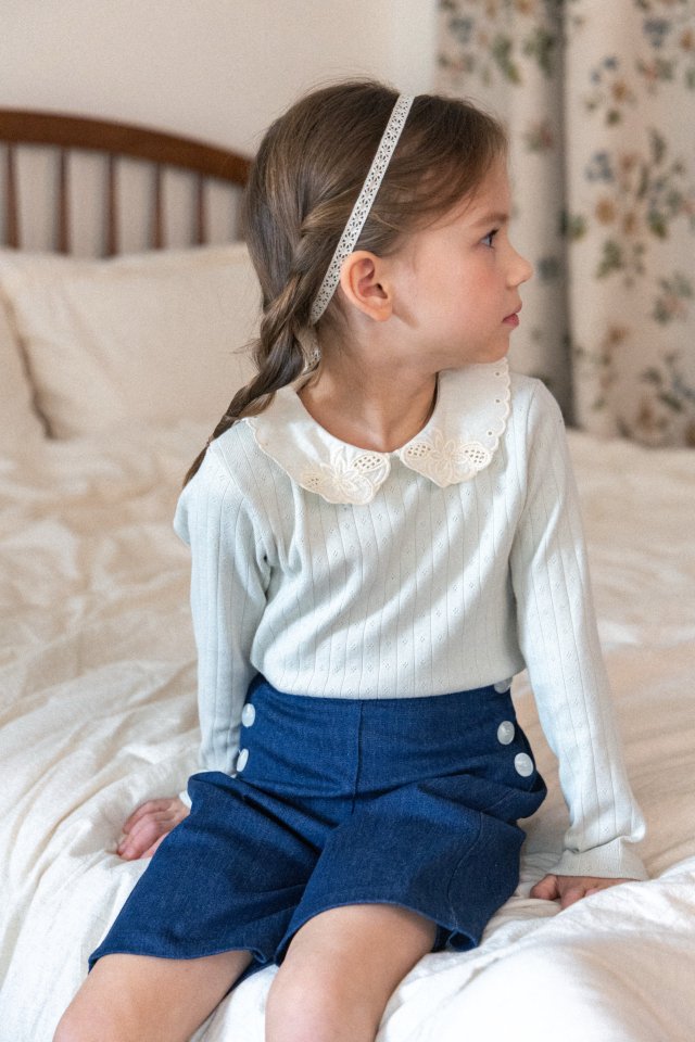 Perrobebe - Korean Children Fashion - #childofig - Mabel Bermuda Pants - 5