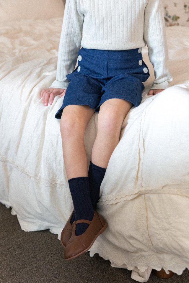 Perrobebe - Korean Children Fashion - #childofig - Mabel Bermuda Pants - 6