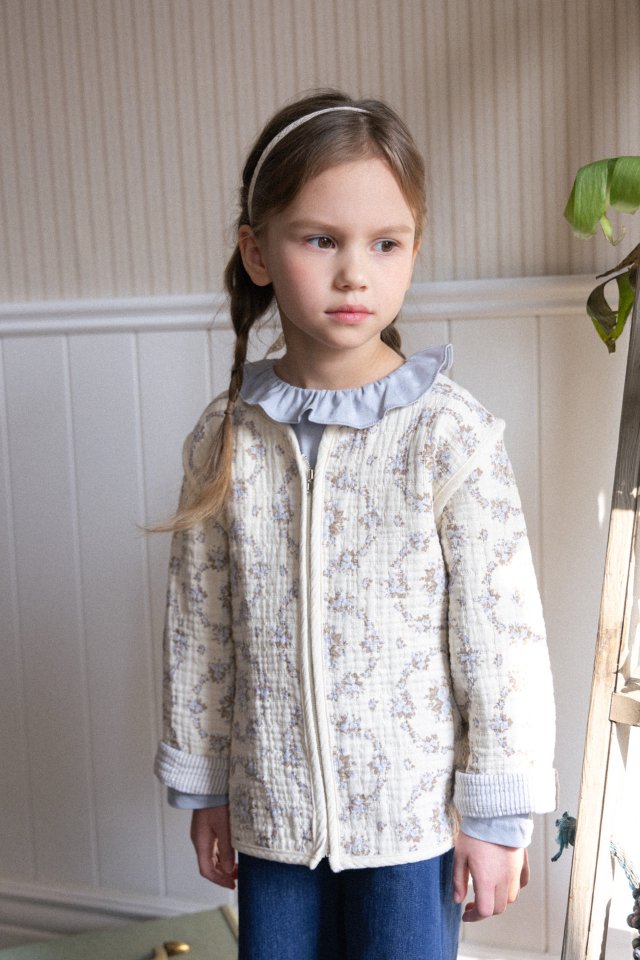 Perrobebe - Korean Children Fashion - #childrensboutique - Rose Zip-up Jacket - 9