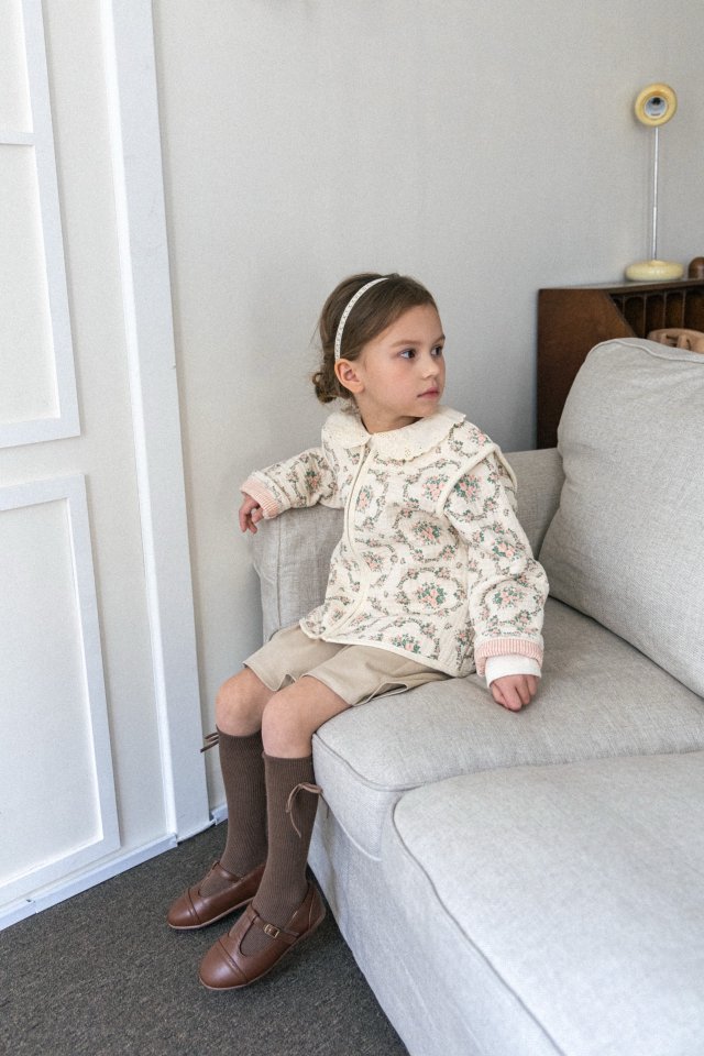 Perrobebe - Korean Children Fashion - #discoveringself - Rose Zip-up Jacket - 11