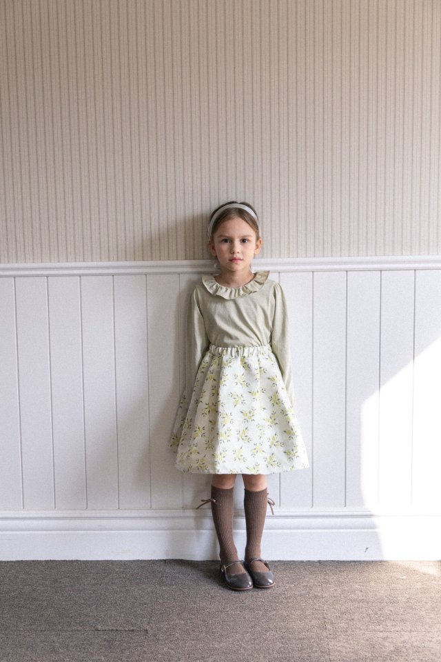 Perrobebe - Korean Children Fashion - #littlefashionista - Lucy Frill Tee - 11
