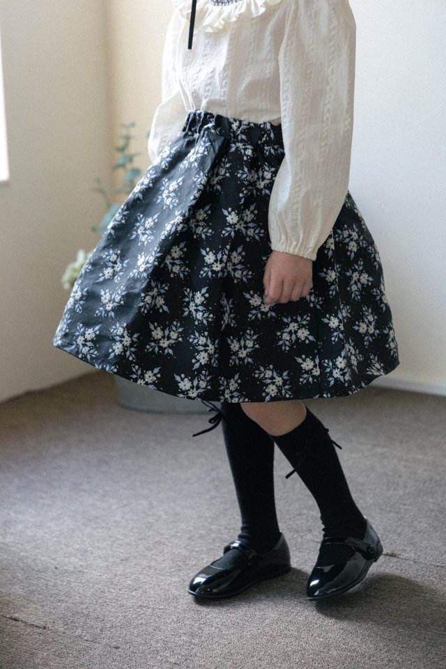 Perrobebe - Korean Children Fashion - #littlefashionista - Karena Jacquard Skirt - 8