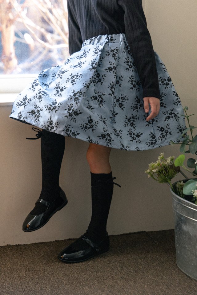 Perrobebe - Korean Children Fashion - #prettylittlegirls - Karena Jacquard Skirt - 11