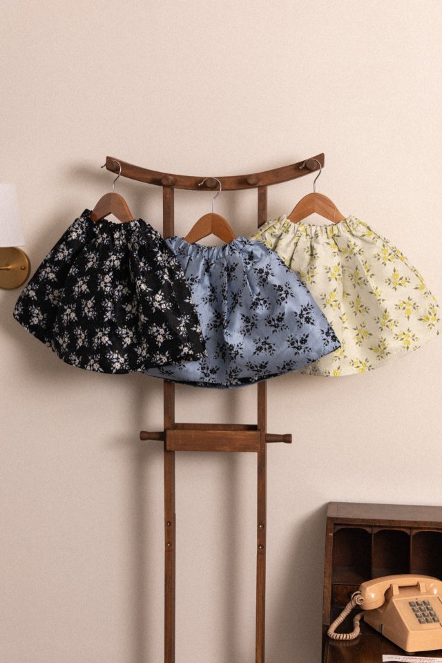 Perrobebe - Korean Children Fashion - #todddlerfashion - Karena Jacquard Skirt - 12