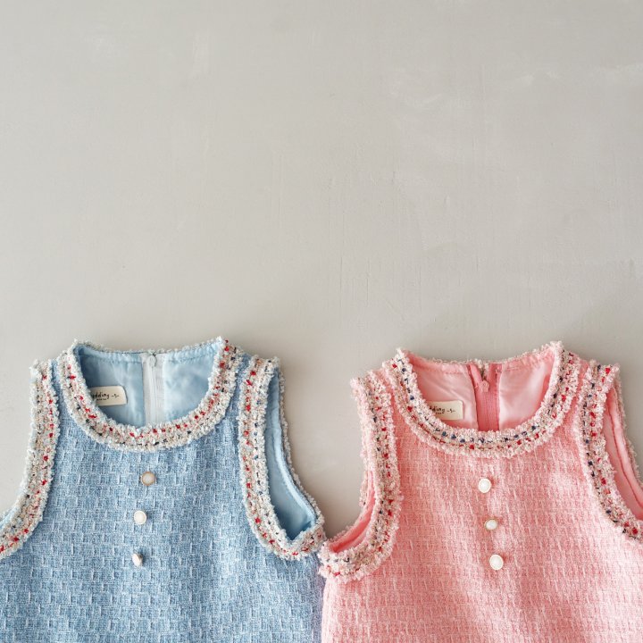 Pudding - Korean Children Fashion - #todddlerfashion - Lovely Jumper Skirt - 8