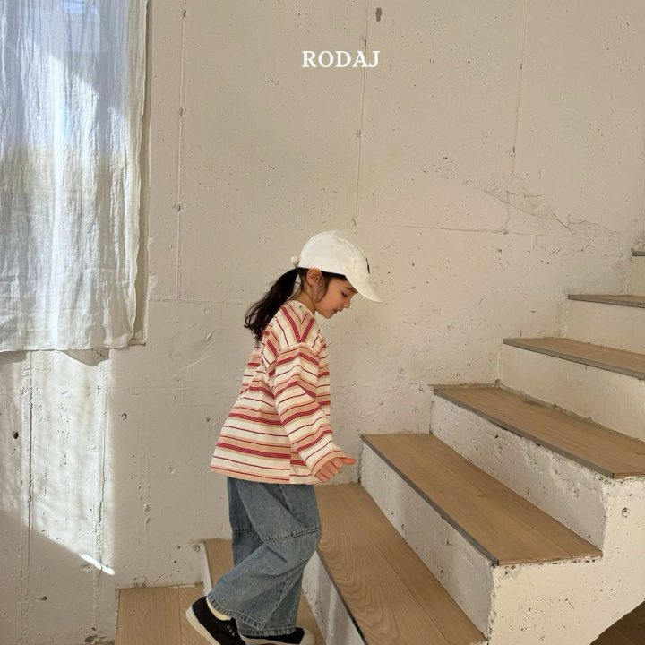 Roda J - Korean Children Fashion - #childofig - Duo Stripe Tee - 2