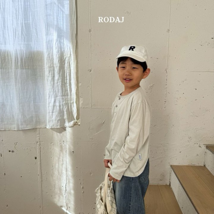 Roda J - Korean Children Fashion - #childofig - Mini Button Tee - 11