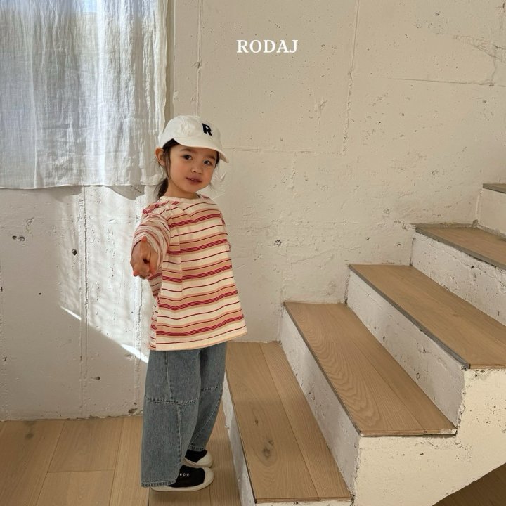 Roda J - Korean Children Fashion - #childrensboutique - Duo Stripe Tee - 3