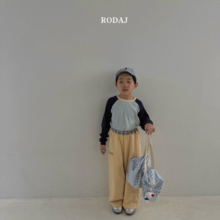 Roda J - Korean Children Fashion - #designkidswear - Rouge Raglan Tee - 2