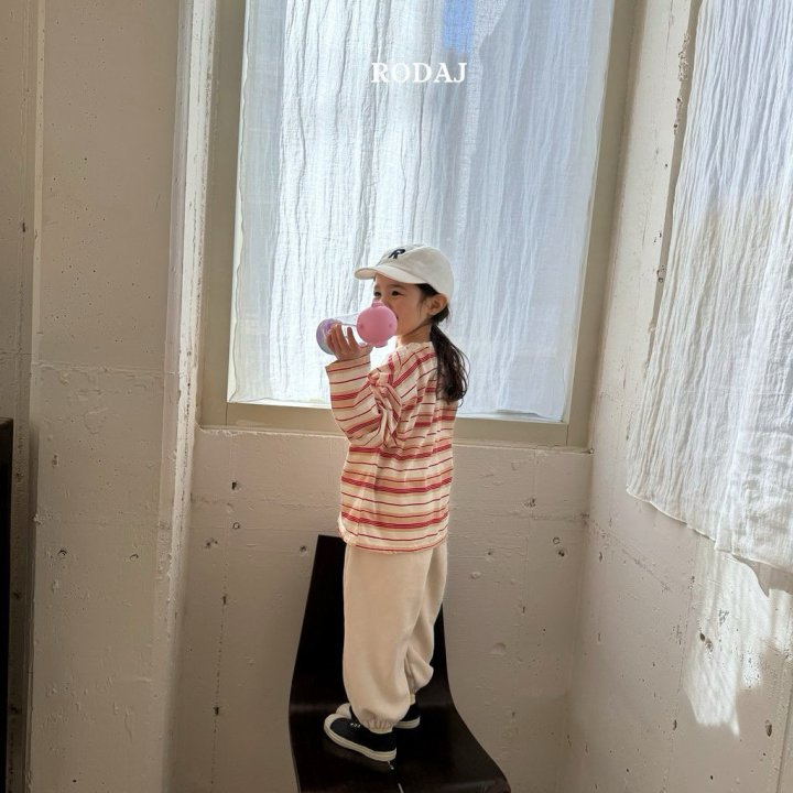 Roda J - Korean Children Fashion - #discoveringself - Duo Stripe Tee - 5