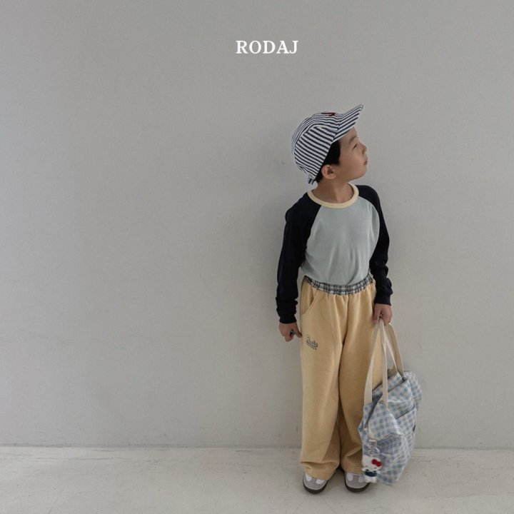 Roda J - Korean Children Fashion - #discoveringself - Rouge Raglan Tee - 3