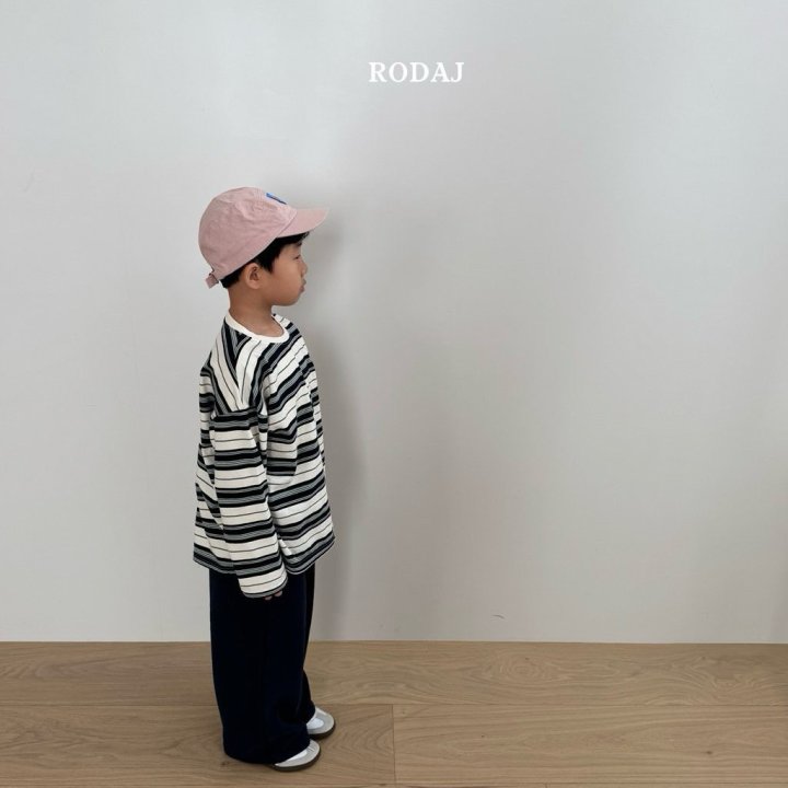 Roda J - Korean Children Fashion - #kidzfashiontrend - Duo Stripe Tee - 9