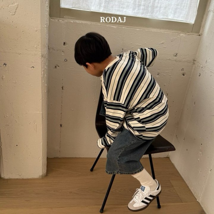Roda J - Korean Children Fashion - #littlefashionista - Duo Stripe Tee - 11