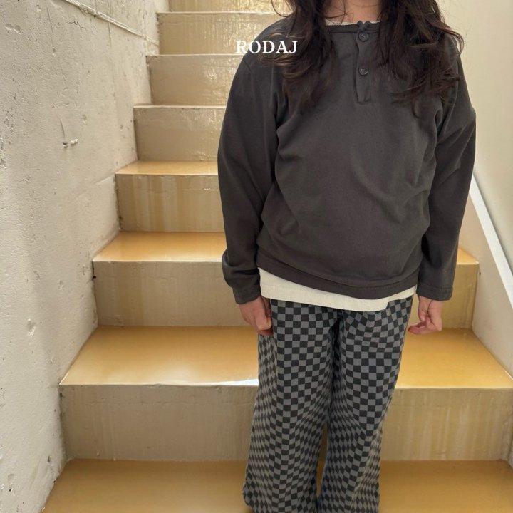 Roda J - Korean Children Fashion - #magicofchildhood - Mini Button Tee - 5
