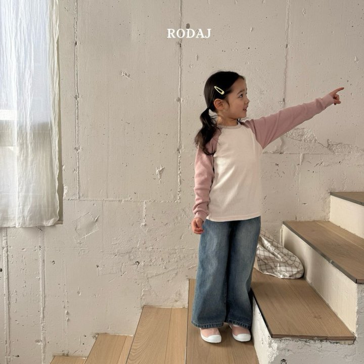 Roda J - Korean Children Fashion - #minifashionista - Rouge Raglan Tee - 11