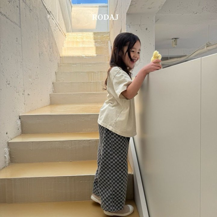 Roda J - Korean Children Fashion - #minifashionista - Check Check Pants - 5