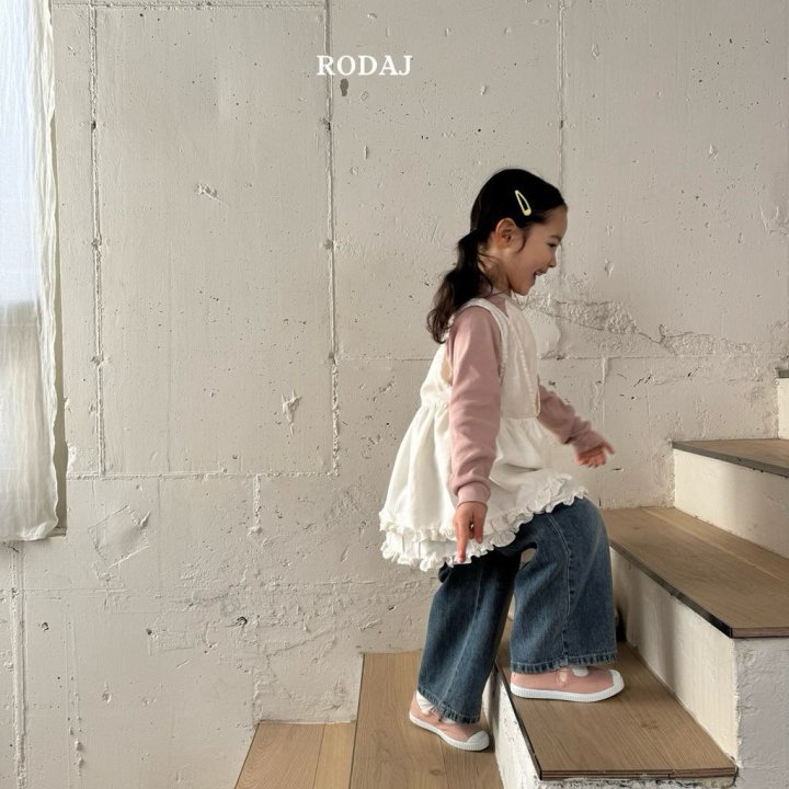 Roda J - Korean Children Fashion - #toddlerclothing - 353 Denim Pants - 5