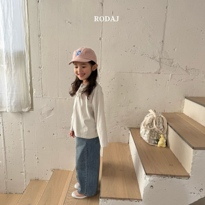 Roda J - Korean Children Fashion - #toddlerclothing - Mini Button Tee - 9