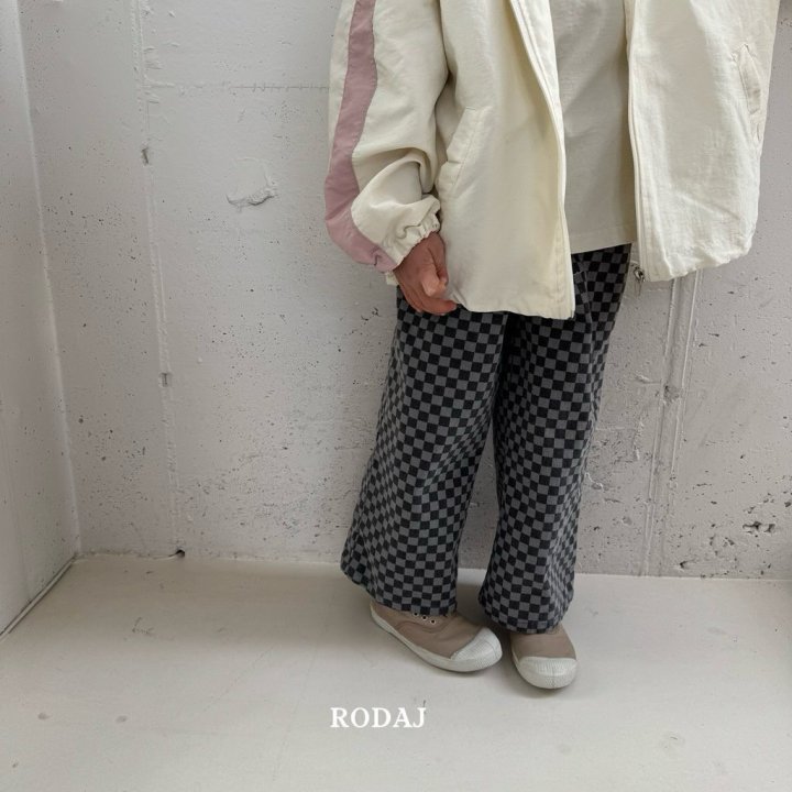 Roda J - Korean Children Fashion - #toddlerclothing - Check Check Pants - 8