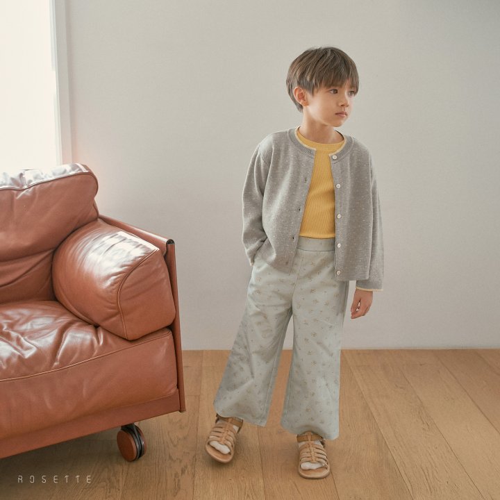 Rosette - Korean Children Fashion - #childofig - Floral Pants - 10
