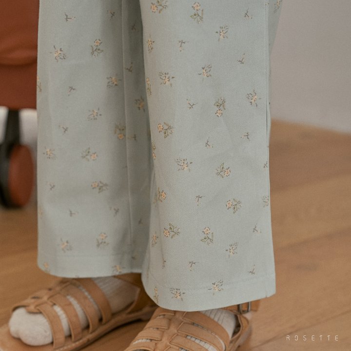 Rosette - Korean Children Fashion - #childofig - Floral Pants - 11