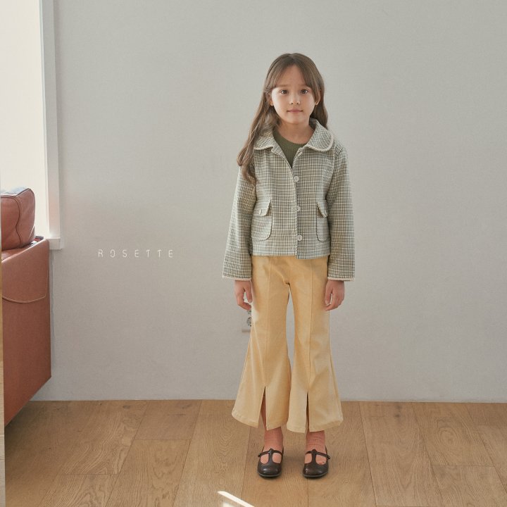 Rosette - Korean Children Fashion - #childofig - Peach Pants - 9