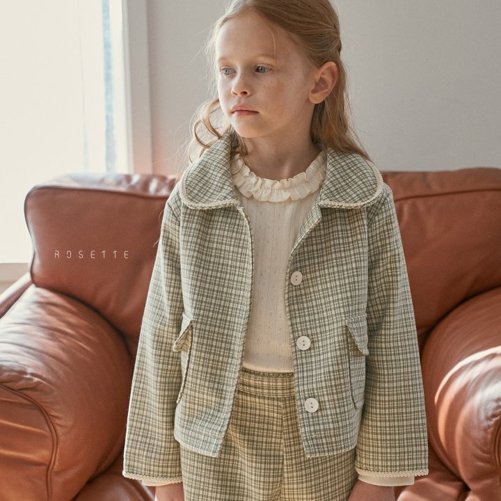 Rosette - Korean Children Fashion - #childofig - Olive Set - 8
