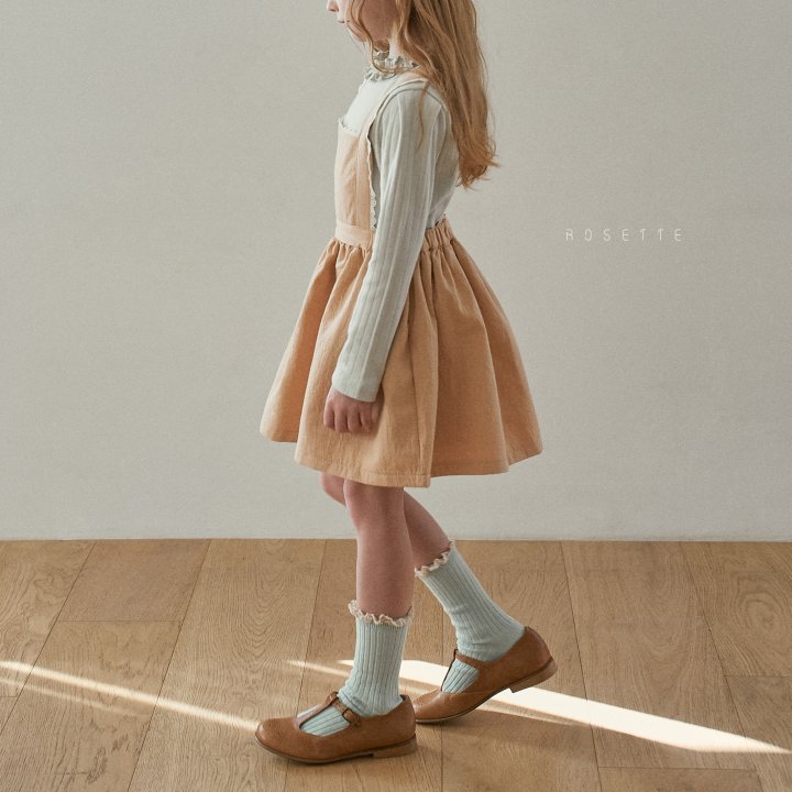 Rosette - Korean Children Fashion - #childofig - Carmen Suspenders Skirt - 7