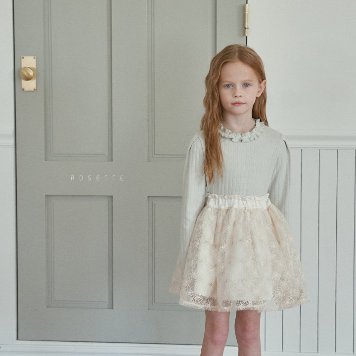 Rosette - Korean Children Fashion - #childofig - Blooming Skirt - 3
