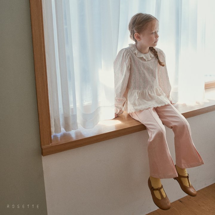 Rosette - Korean Children Fashion - #childrensboutique - Peach Pants - 11