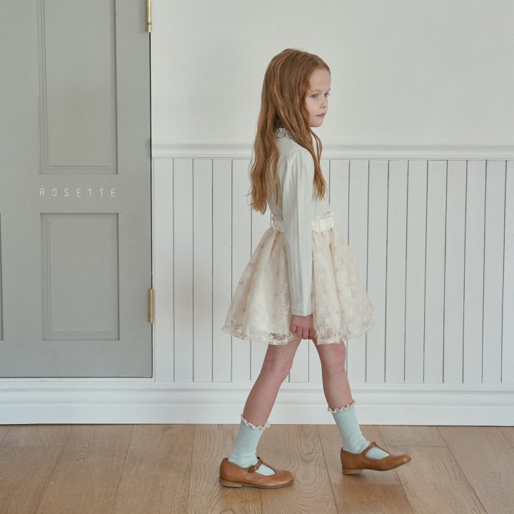 Rosette - Korean Children Fashion - #childofig - Blooming Skirt - 4