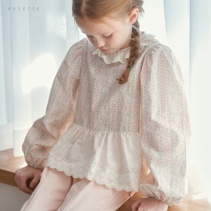 Rosette - Korean Children Fashion - #childrensboutique - Rose Blouse - 3