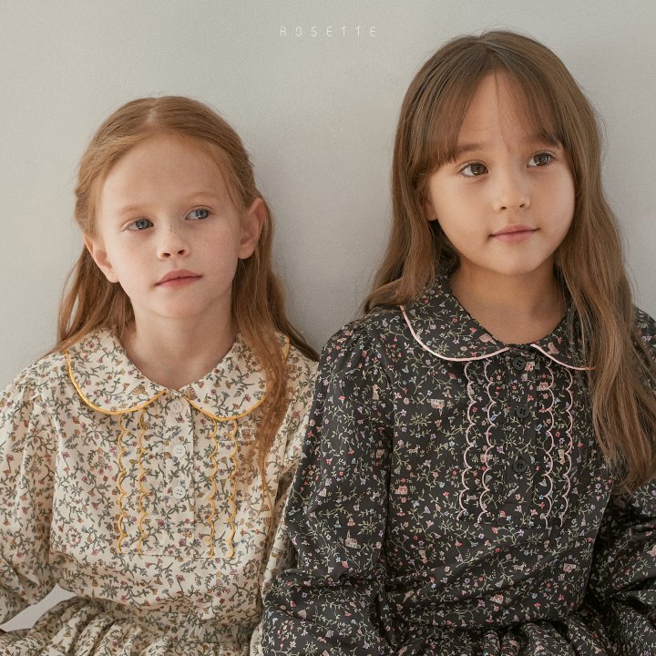 Rosette - Korean Children Fashion - #designkidswear - Scarlet Blouse