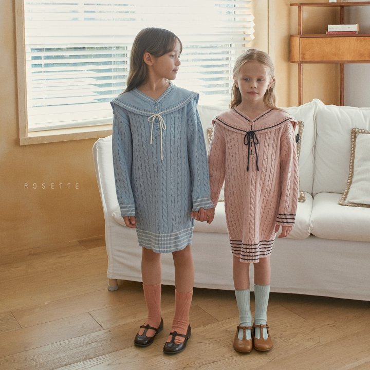 Rosette - Korean Children Fashion - #discoveringself - Saint Knit One-piece - 8