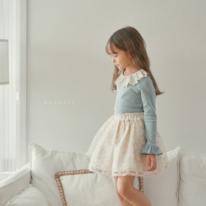 Rosette - Korean Children Fashion - #discoveringself - Blooming Skirt - 6