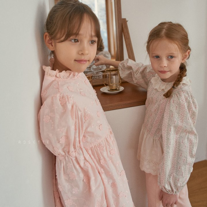 Rosette - Korean Children Fashion - #fashionkids - Rose Blouse - 6