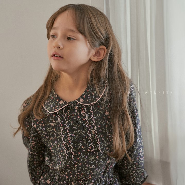 Rosette - Korean Children Fashion - #fashionkids - Scarlet Blouse - 4