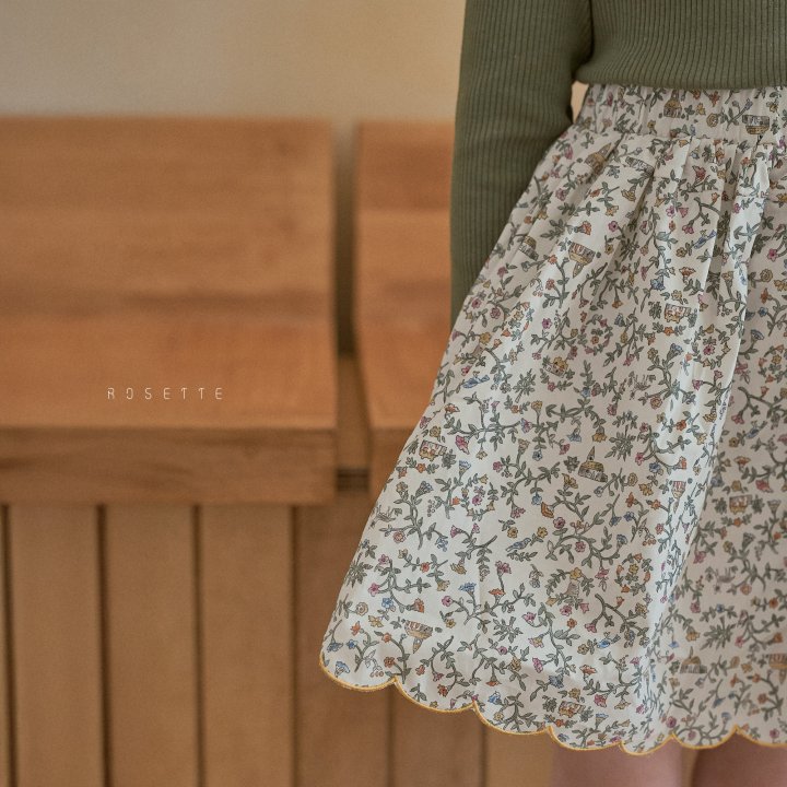 Rosette - Korean Children Fashion - #kidsshorts - Scarlet Skirt - 3