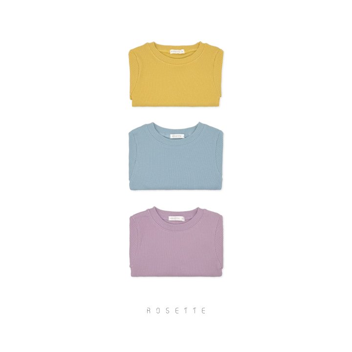 Rosette - Korean Children Fashion - #kidsshorts - Curly Ring Tee - 3