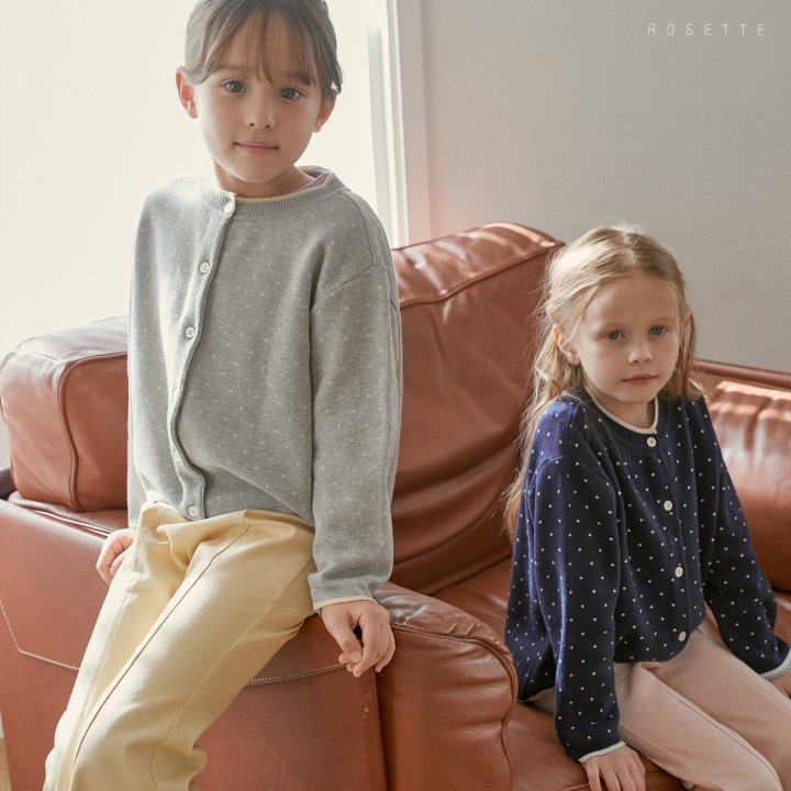 Rosette - Korean Children Fashion - #kidzfashiontrend - Peach Pants - 3