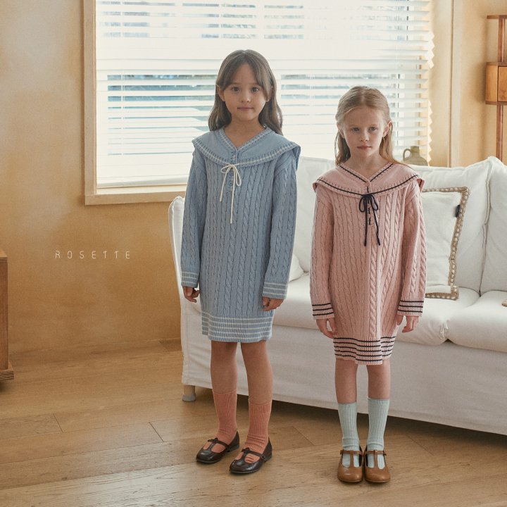 Rosette - Korean Children Fashion - #kidzfashiontrend - Saint Knit One-piece - 12