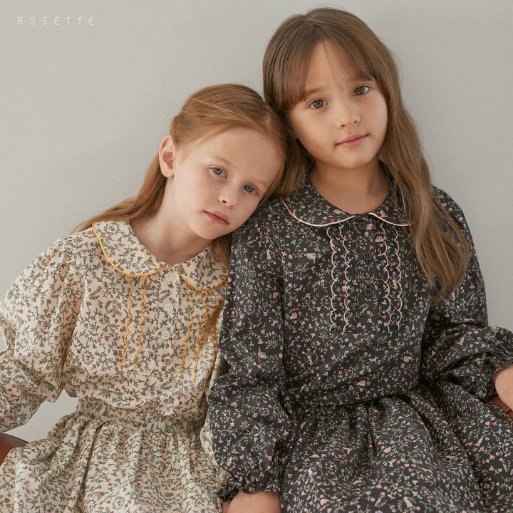 Rosette - Korean Children Fashion - #littlefashionista - Scarlet Blouse - 8