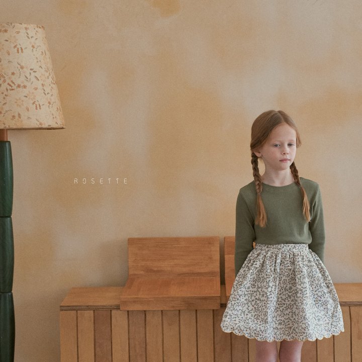 Rosette - Korean Children Fashion - #littlefashionista - Scarlet Skirt - 7