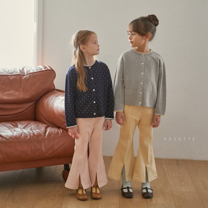 Rosette - Korean Children Fashion - #littlefashionista - Peach Pants - 5
