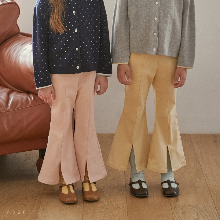 Rosette - Korean Children Fashion - #magicofchildhood - Peach Pants - 6