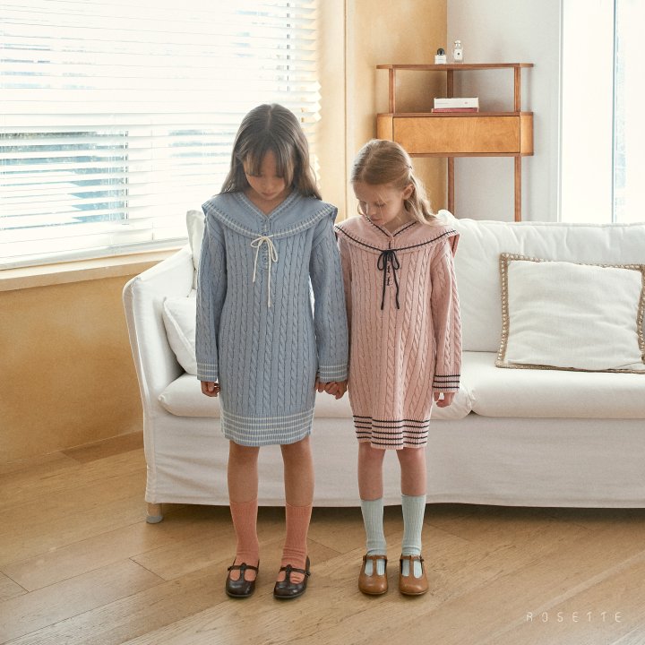 Rosette - Korean Children Fashion - #magicofchildhood - Saint Knit One-piece