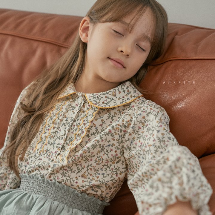 Rosette - Korean Children Fashion - #prettylittlegirls - Scarlet Blouse - 11
