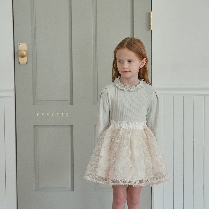 Rosette - Korean Children Fashion - #prettylittlegirls - Blooming Skirt
